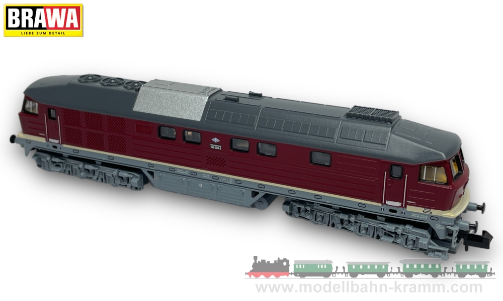 Brawa 61038, EAN 4012278610382: N analog Diesellok BR 132 DR