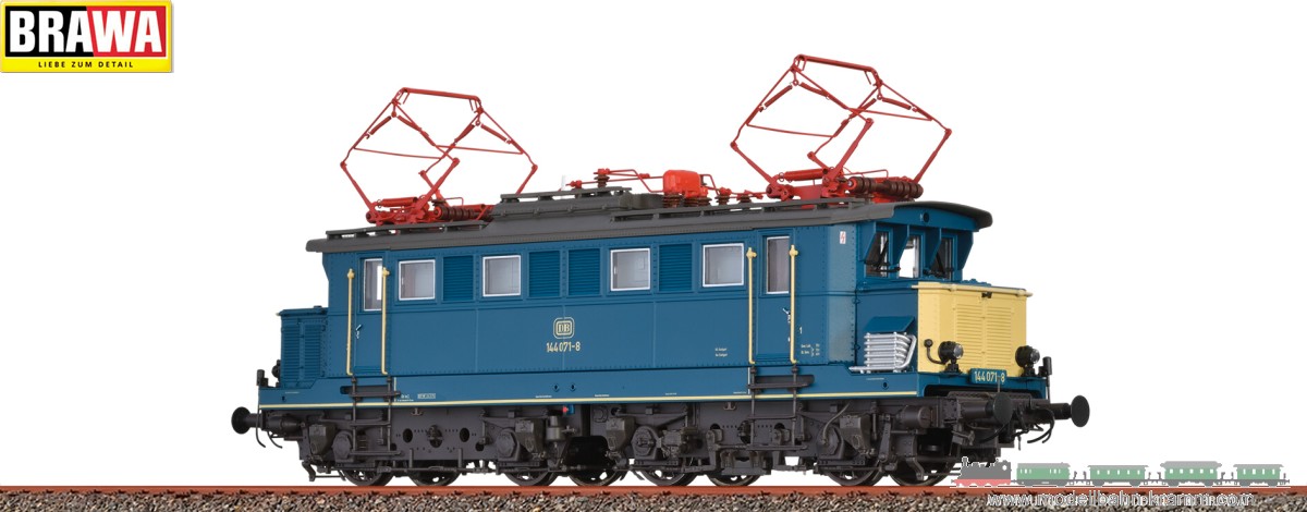 Brawa 63114, EAN 4012278631141: N Electric Loco 144 DB, Epoch IV