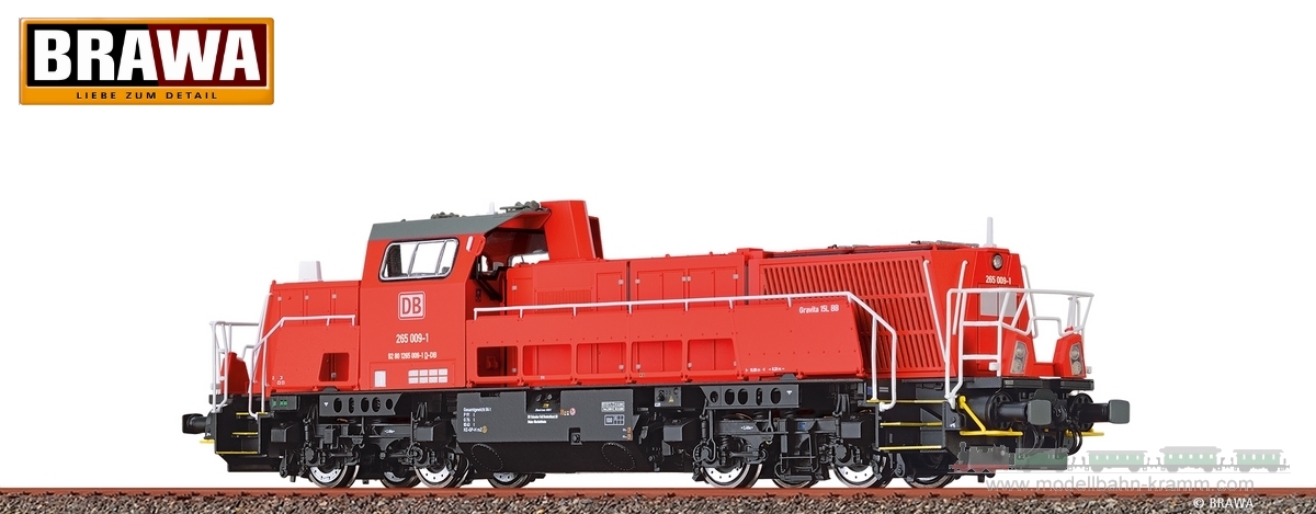 Brawa 70106, EAN 4012278701066: H0 Diesel Locomotive Gravita® BR 265 DB AG