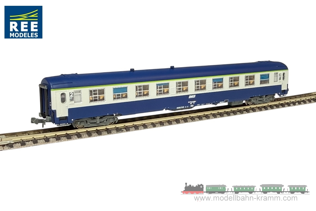 N UIC-Schlafwagen TEN Epoche IV SNCF