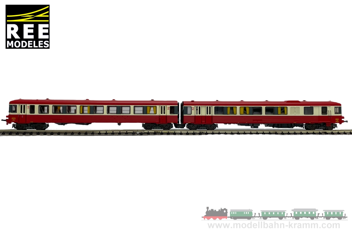 Modellbahn-Kramm: REE Modeles NW197 N analog Triebwagen