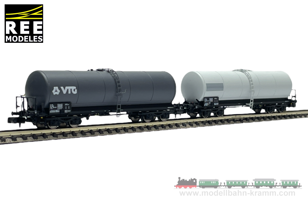 N 2er Set Kesselwagen ANF lange Bauart VTG SNCF