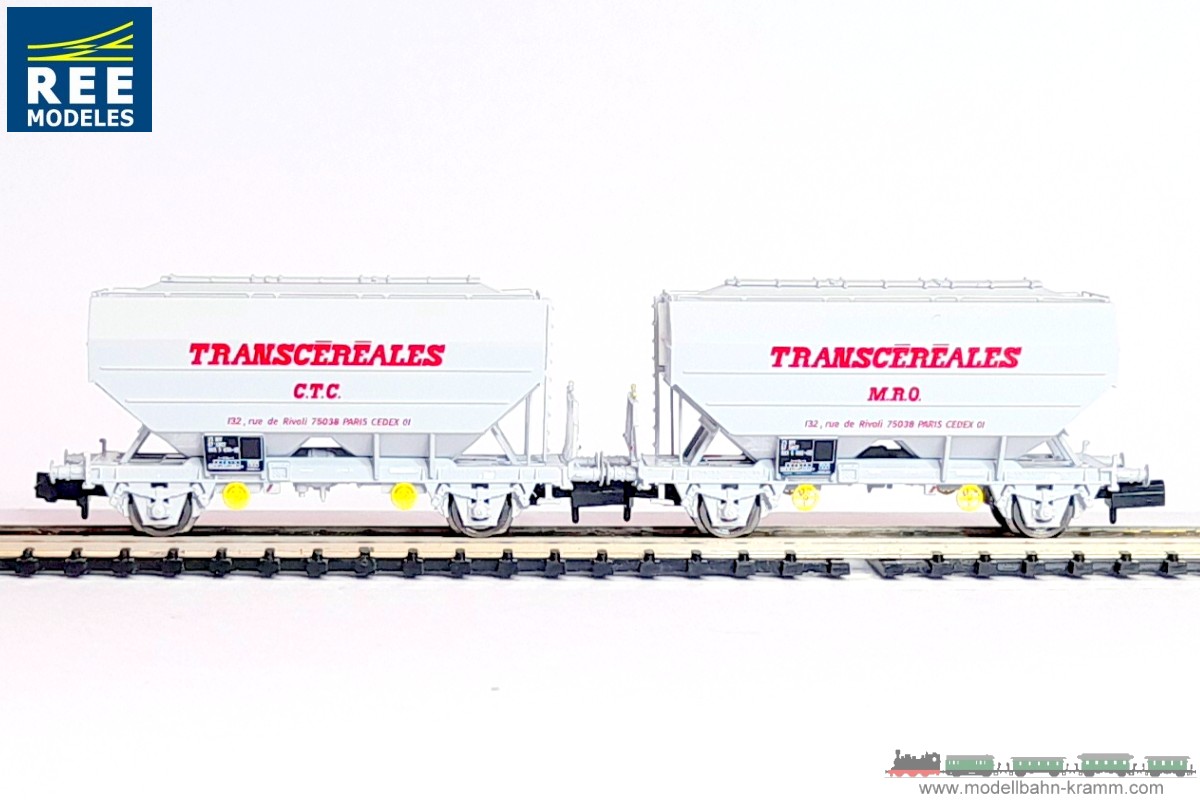 N Set Getreidewagen Transcereales CTC+MRO SNCF