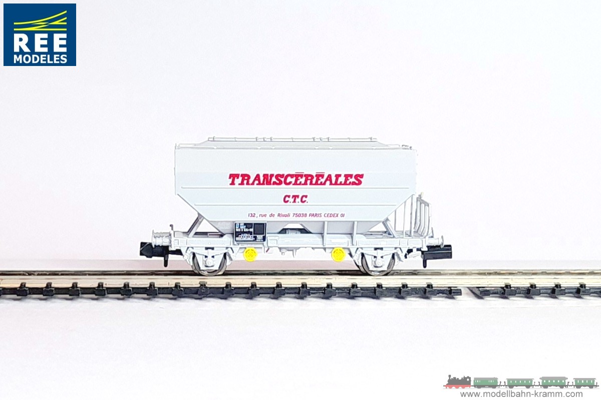 REE Modeles NW311, EAN 2000075536655: N Getreidewagen Transcereales CTC SNCF