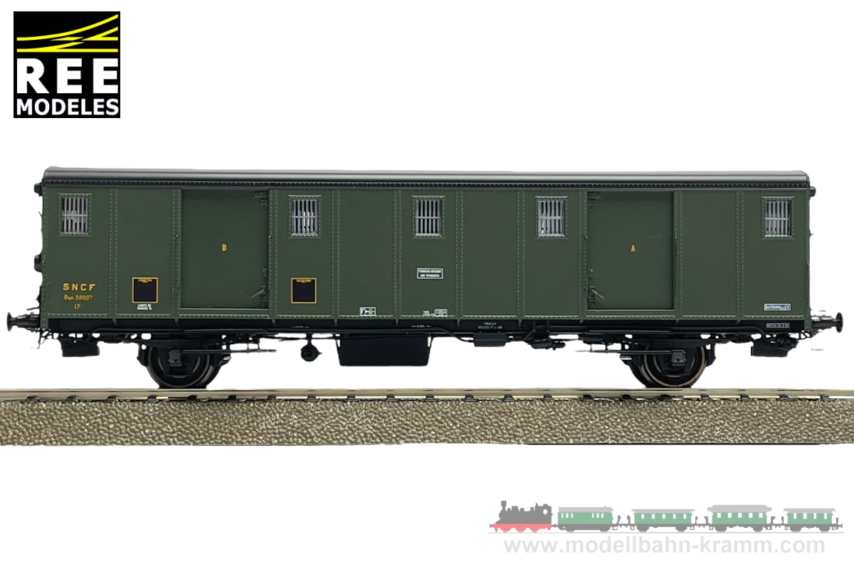REE Modeles VB011, EAN 2000003667840: H0 Gepäckwagen SNCF