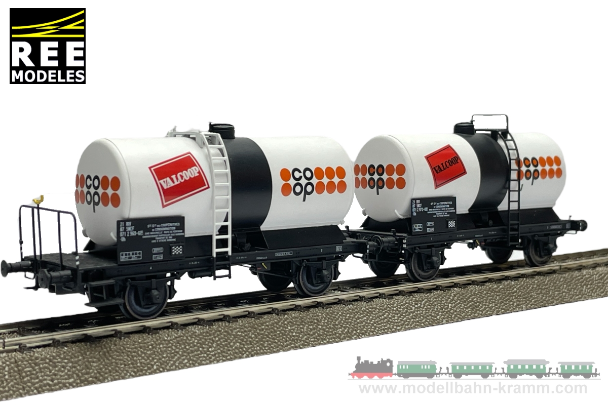 H0 2er Set Kesselwagen COOP SNCF