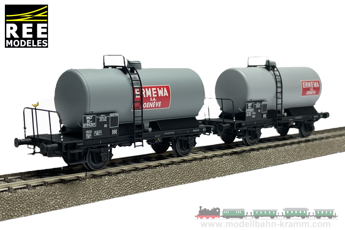 H0 2er Set Kesselwagen ERMEWA SNCF