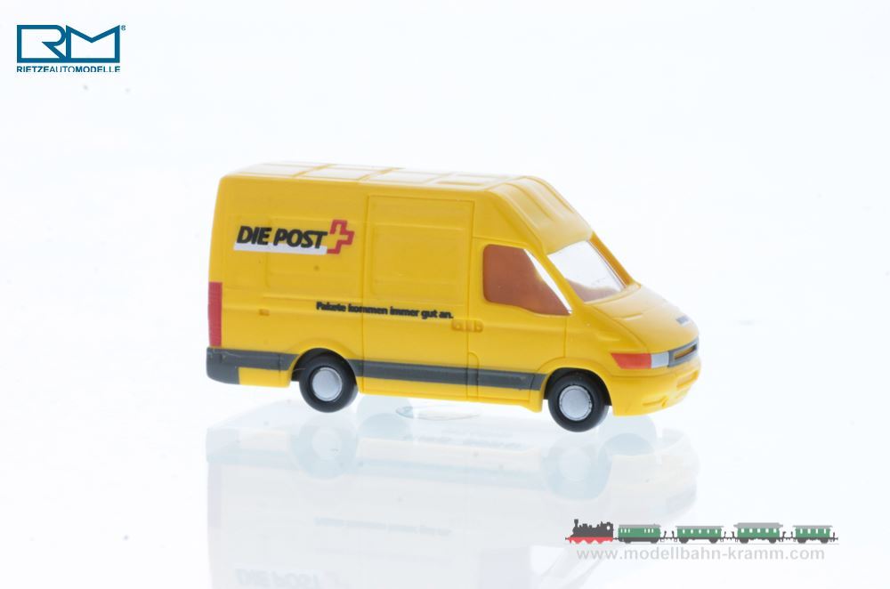 Rietze 16191, EAN 4037748161911: N/1:160 Iveco Daily Kasten Die Post (CH)