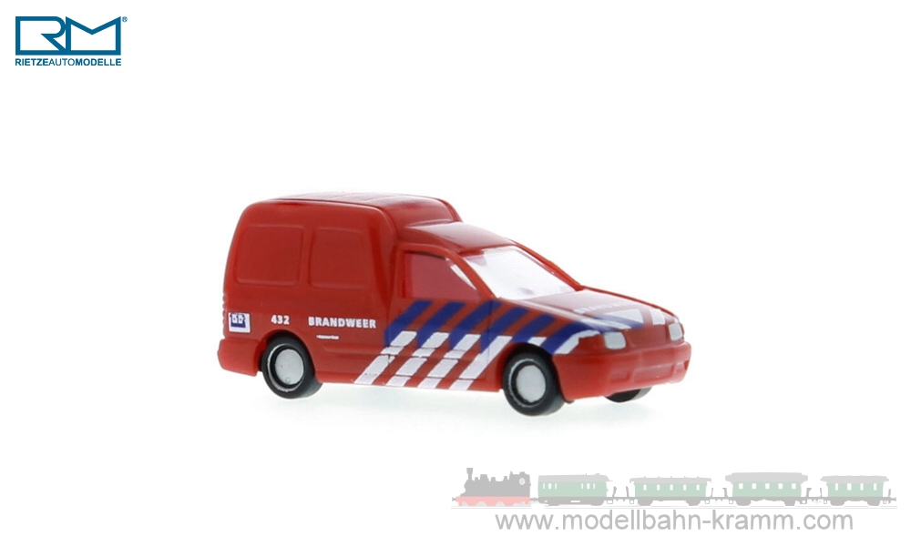 Rietze 16980, EAN 4037748169801: N VW Caddy Brandweer (NL)