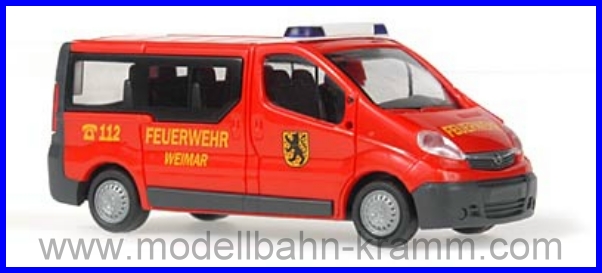 Rietze 51306, EAN 4037748513062: Opel Vivaro ´06 Bus Feuerwehr