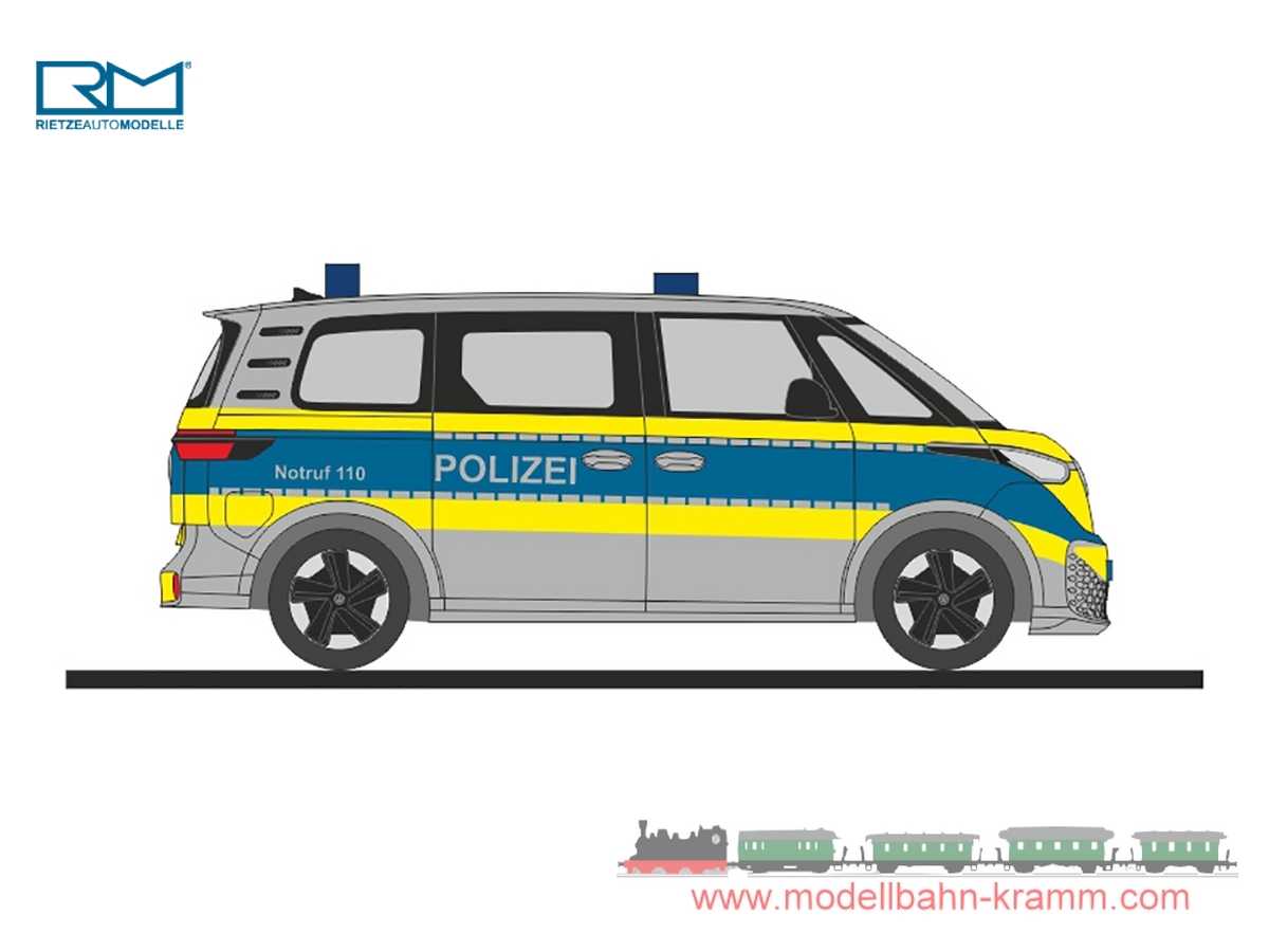 Rietze 51400, EAN 4037748514007: 1:87 VW ID.Buzz People Polizei Hessen