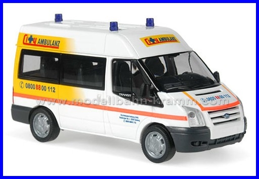 Rietze 51537, EAN 4037748515370: Transit 06 City Ambulanz HH