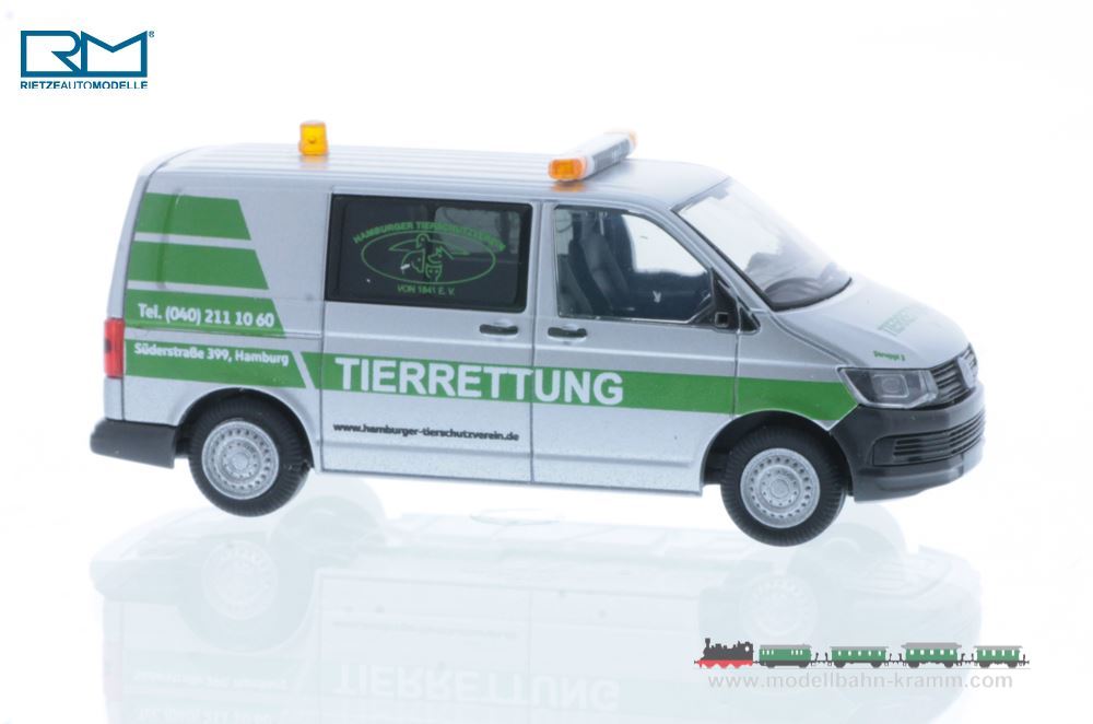 Rietze 53785, EAN 4037748537853: H0/1:87 Volkswagen T6 Tierrettung Hamburg