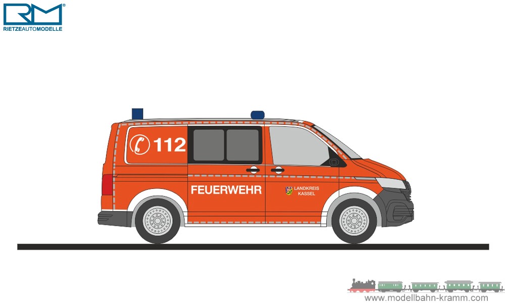 Rietze 53895, EAN 4037748538959: VW T6.1 FW LK Kassel