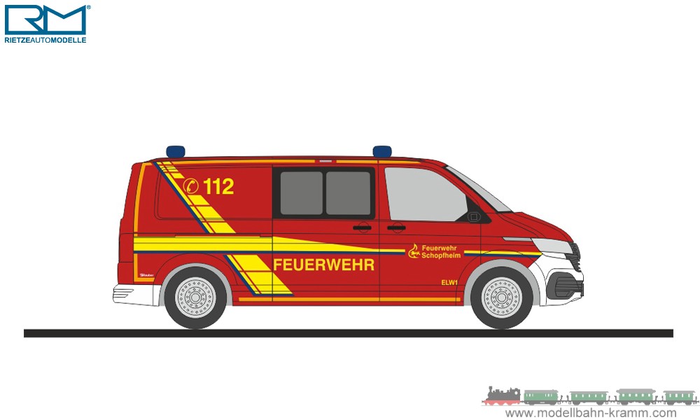 Rietze 53896, EAN 4037748538966: VW T6.1 FW Schopfheim
