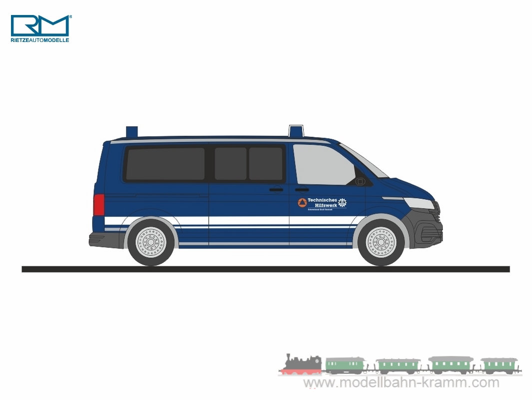 Rietze 53951, EAN 4037748539512: VW T6.1 THW Groß-Umstadt