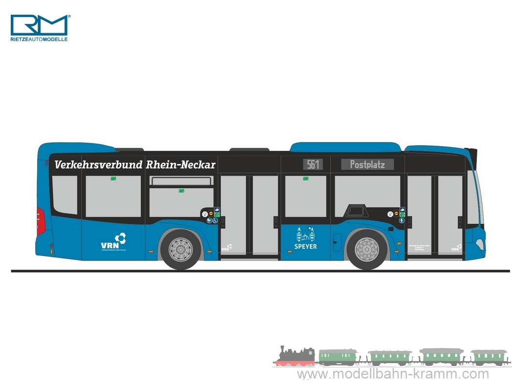 Rietze 67968, EAN 4037748679683: MB Citaro K Regio VRN Speyer