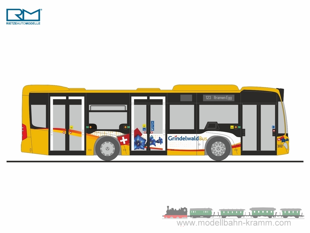 Rietze 67973, EAN 4037748679737: MB Citaro K´12 Grindelwald