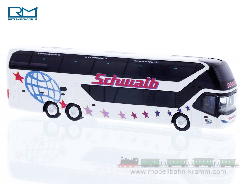 Rietze 69055, EAN 4037748690558: 1:87 Neoplan Skyliner ´11 Schwalb Reisen, Buseck