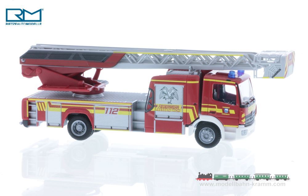 Rietze 71666, EAN 4037748716661: H0/1:87 Magirus DLK Atego ´19 Feuerwehr Bessenbach