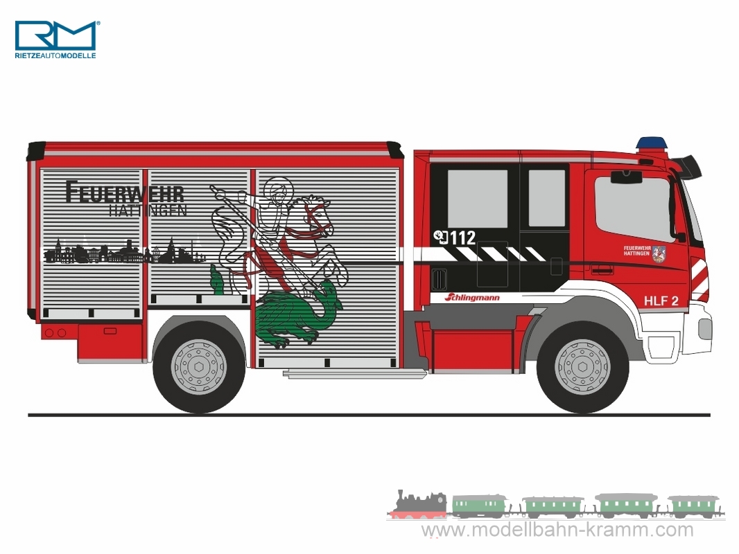 Rietze 72961, EAN 4037748729616: Varus HLF FW Hattingen