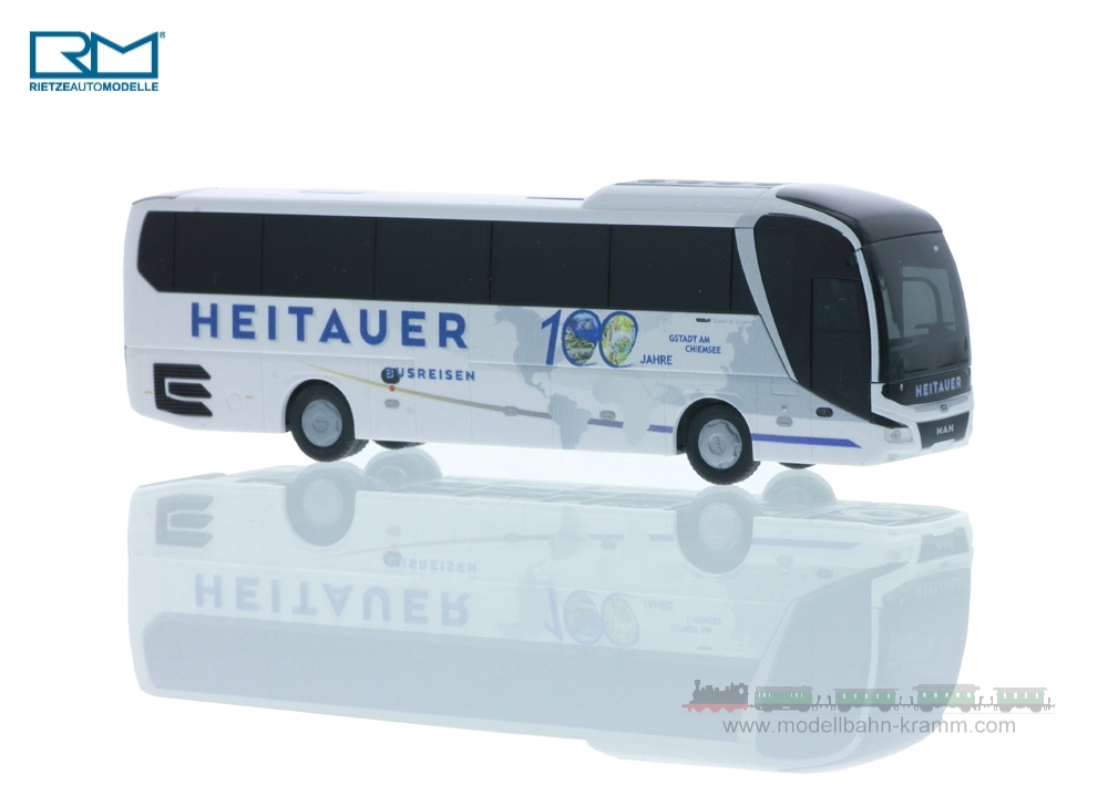 Rietze 74840, EAN 4037748748402: MAN Lion´s Coach Heitauer