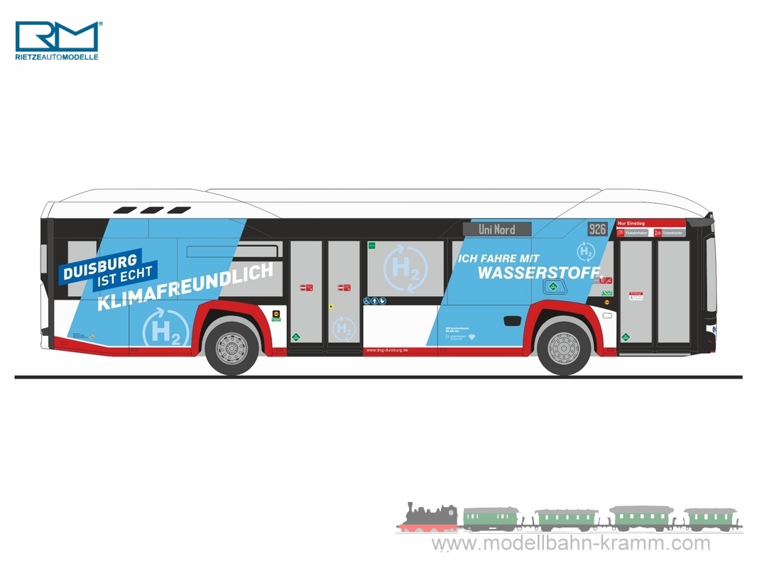 Rietze 77018, EAN 4037748770182: Solaris Urbino 12´19 Duisburg