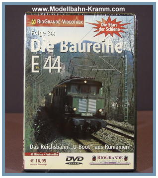 Rio Grande Video 6334, EAN 2000008313599: DVD-Die Baureihe E 44