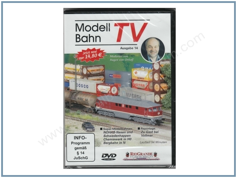 Rio Grande Video 7514, EAN 2000003440948: DVD-Modellbahn TV - 14