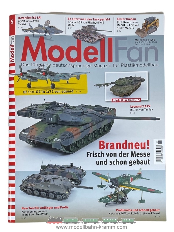 Modell Fan 24.1005, EAN 2000075581150: Modell Fan Ausgabe 05/2024
