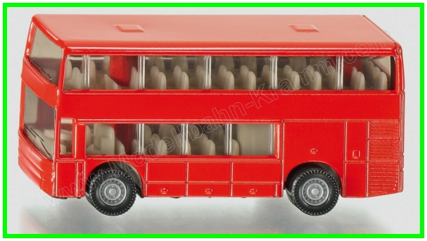 Siku 1321, EAN 4006874013210: Doppelstock Reisebus