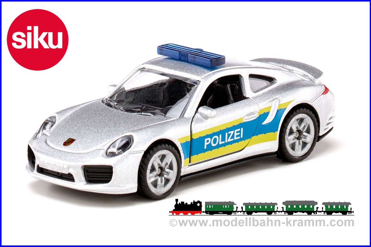 Siku 1528, EAN 2000008834001: Porsche 911 Autobahnpolizei