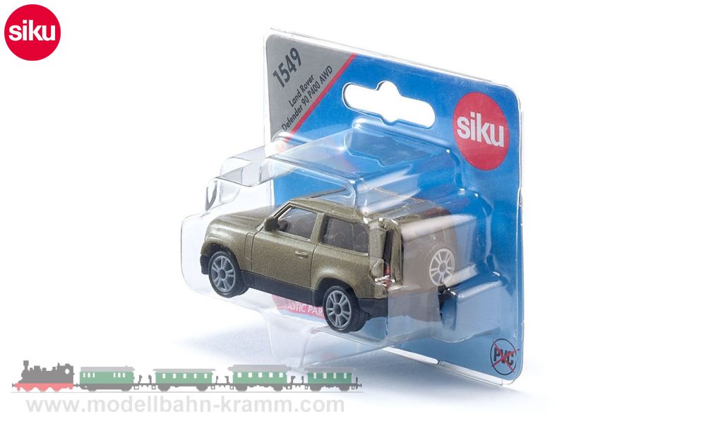 Siku 1549, EAN 4006874015498: Siku Super, Land Rover Defender 90 2023 P400 AWD
