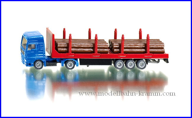 Siku 1659, EAN 4006874016594: Holz-Transport-LKW