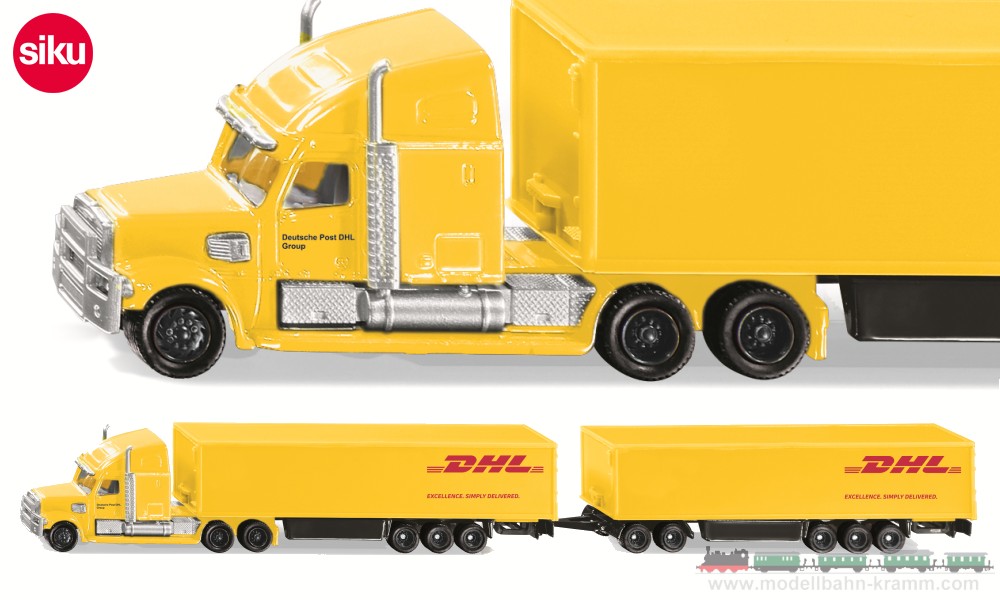 Siku 1806, EAN 2000003759644: 1:87 US Road Train DHL