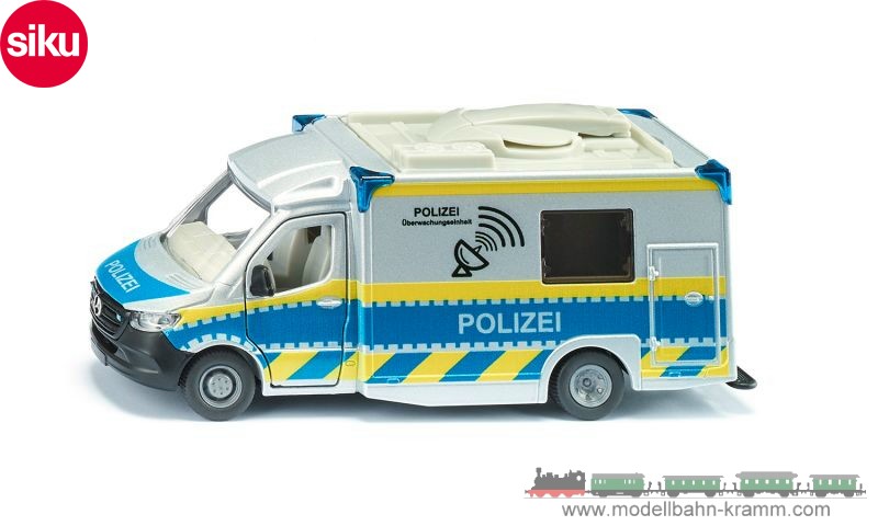 Siku 2301, EAN 4006874023011: Siku-Super, Mercedes Benz Sprinter Polizei