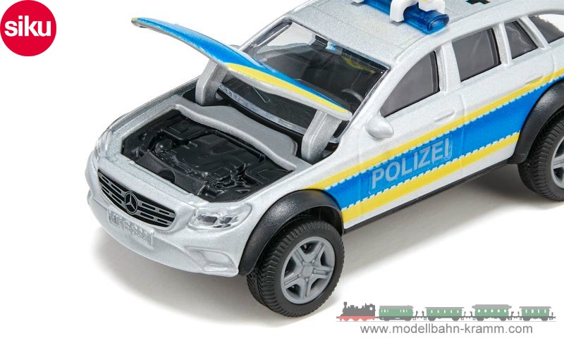 Siku 2302, EAN 4006874023028: Siku-Super, Mercedes-Benz E-Klasse All Terrain 4x4 Polizei