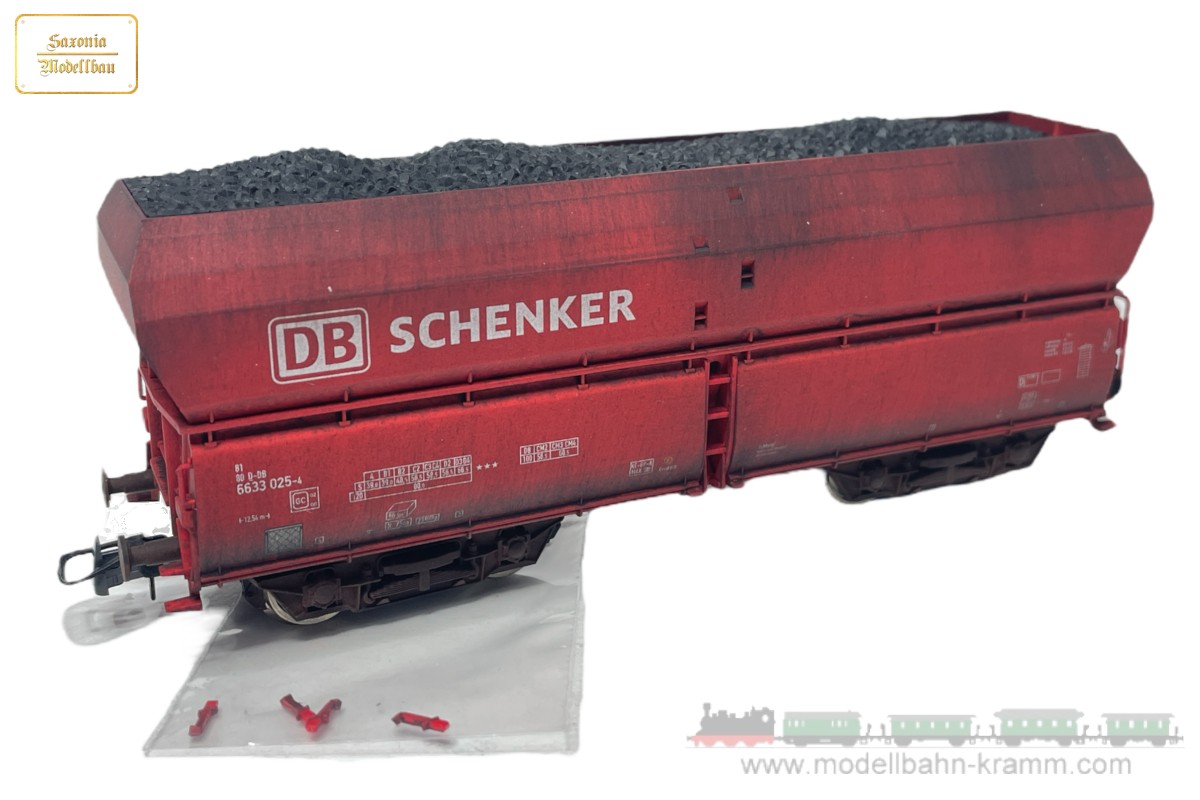 Saxonia Modellbau 200001, EAN 2000075512864: Hopper car DB Schenker