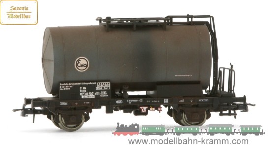 Saxonia Modellbau 87047, EAN 670400192997: H0 3er Set Kesselwagen EVA gealtert