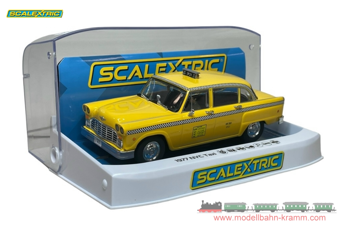 Scalextric 4432, EAN 2000075655080: 1:32 Checker Cab NYC Taxi 1977