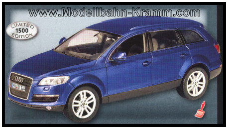 Schuco 04753, EAN 4007864047536: 1:43 Audi Q7 mugello blau