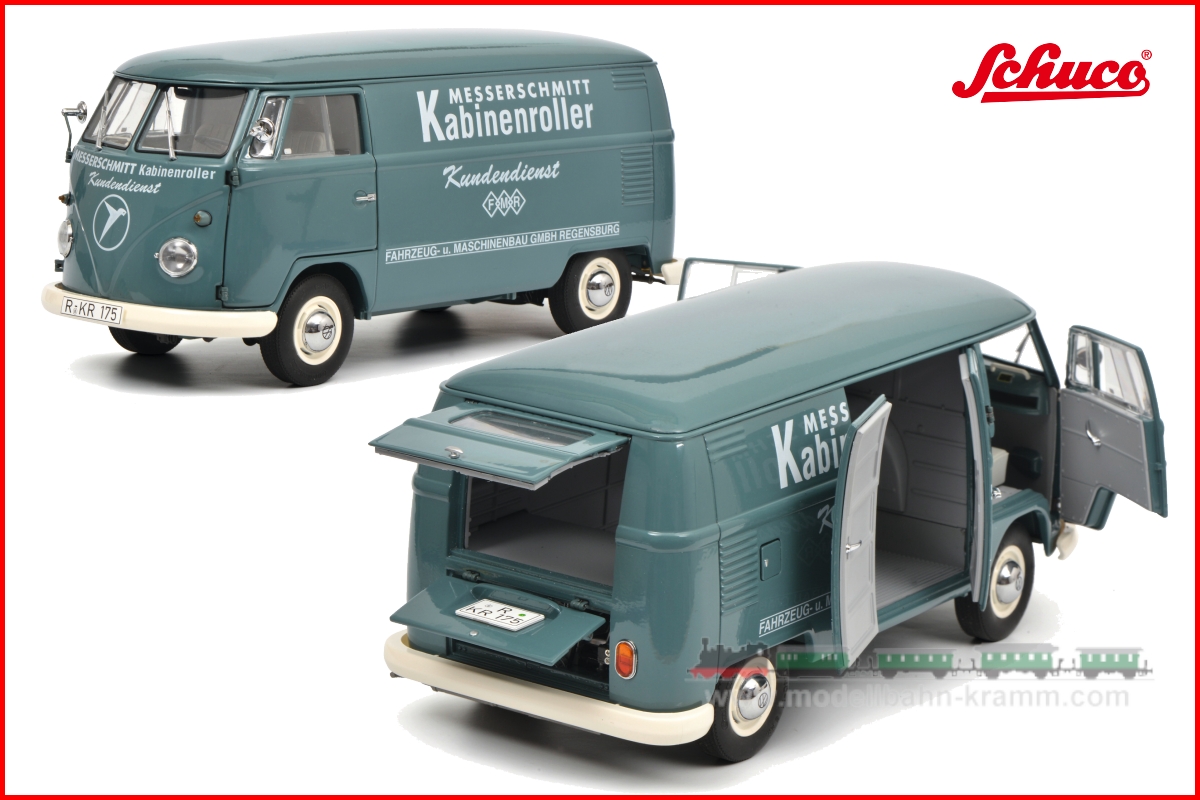 Schuco 450028900, EAN 2000008779814: 1:18VW T1b Messerschmitt