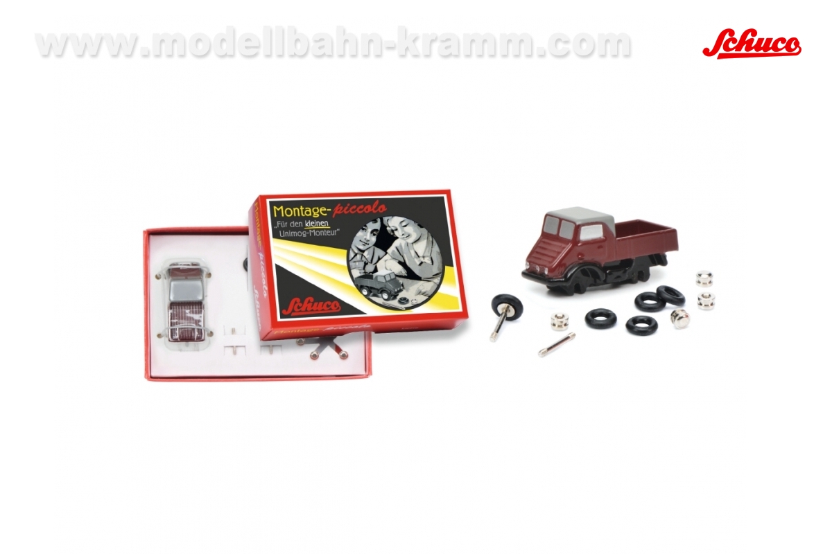 Schuco 450559600, EAN 2000075059925: Pic.Montagekasten Unimog 401