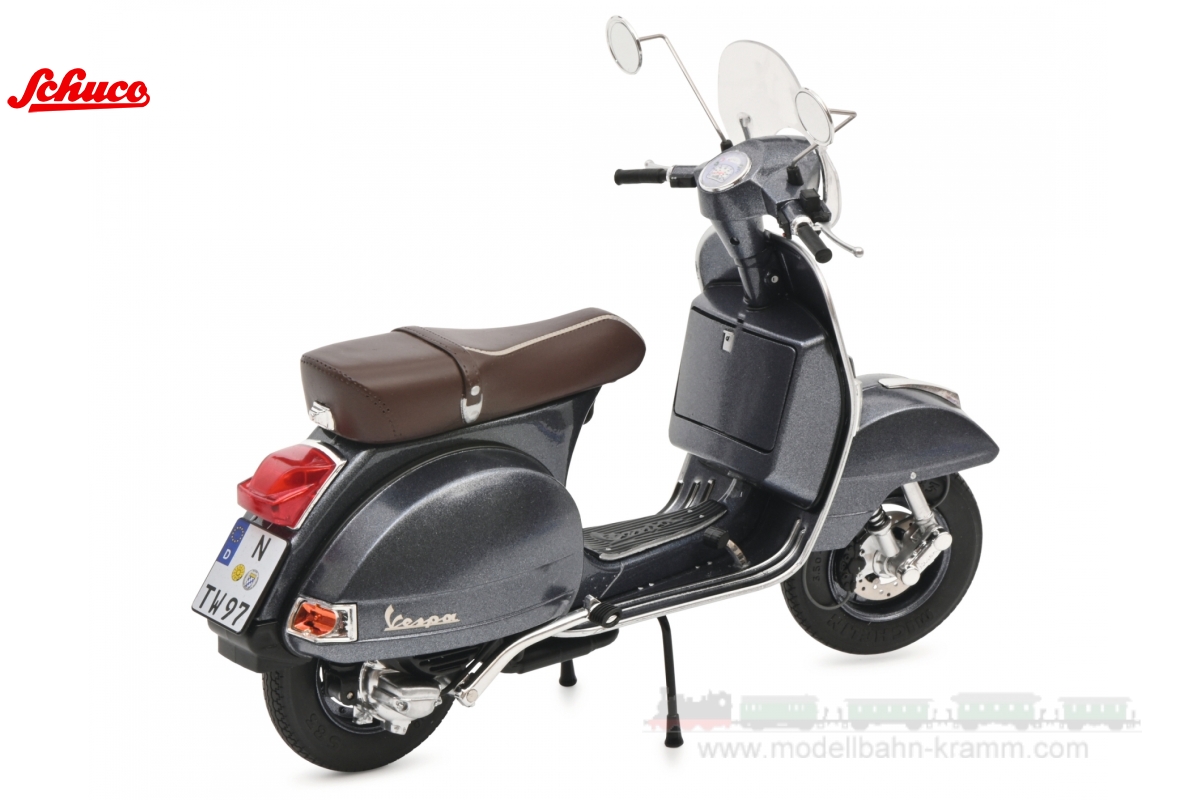 Schuco 450667300, EAN 4007864061501: 1:10 Vespa PX 125, grigio metallic