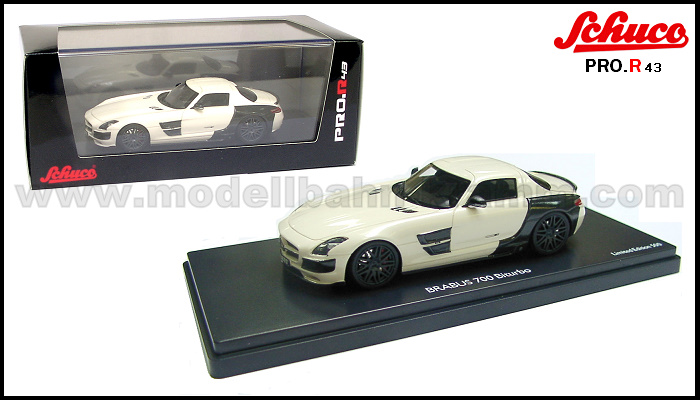 Schuco 450881900, EAN 2000003533404: 1:43,Brabus 700 Biturbo -weiß