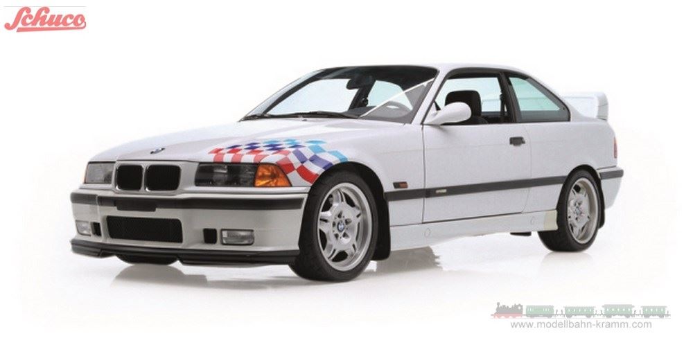 Schuco 452027300, EAN 4007864045877: 1:64 BMW M3 Coupe (E36), Lightweight, weiß