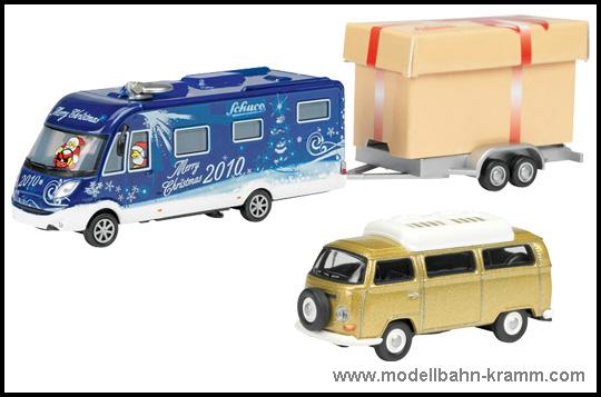 Schuco 452582800, EAN 4007864258284: 1:87,Hymermobil Christmas