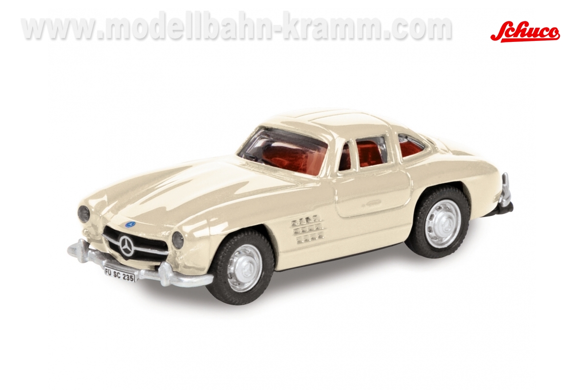 Schuco 452639300, EAN 2000075062963: 1:87 MB 300 SL Coupe beige