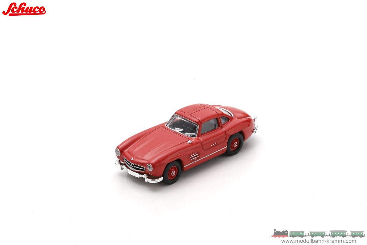 Schuco 452676000, EAN 9581677267602: 1:87 Mercedes-Benz 300 SL Flügeltürer