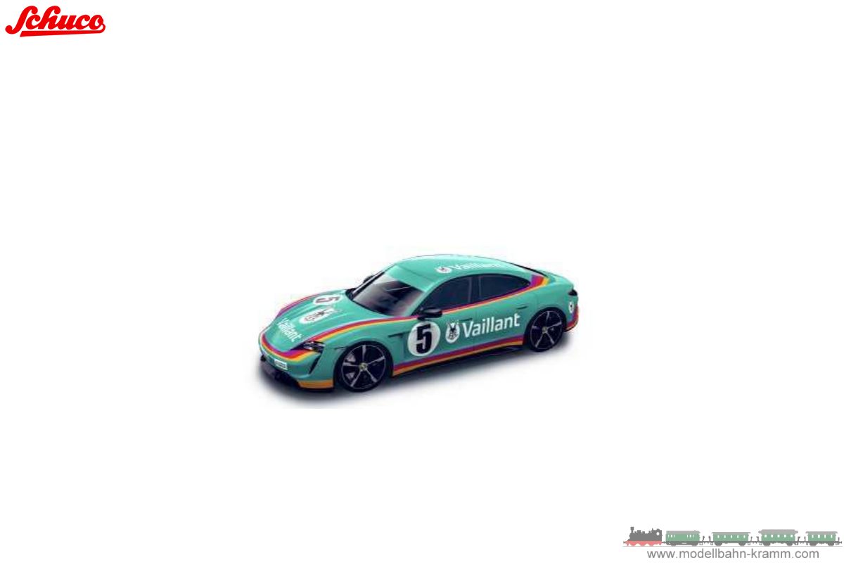 Schuco 452677200, EAN 9581677267725: 1:87 Porsche Taycan Turbo S Vaillant grün #5